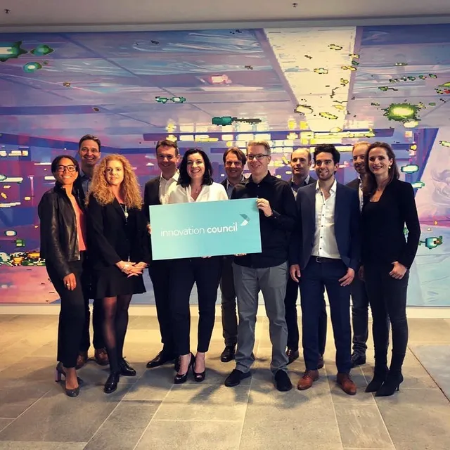 frank thelen and dorothee baer with innovation council